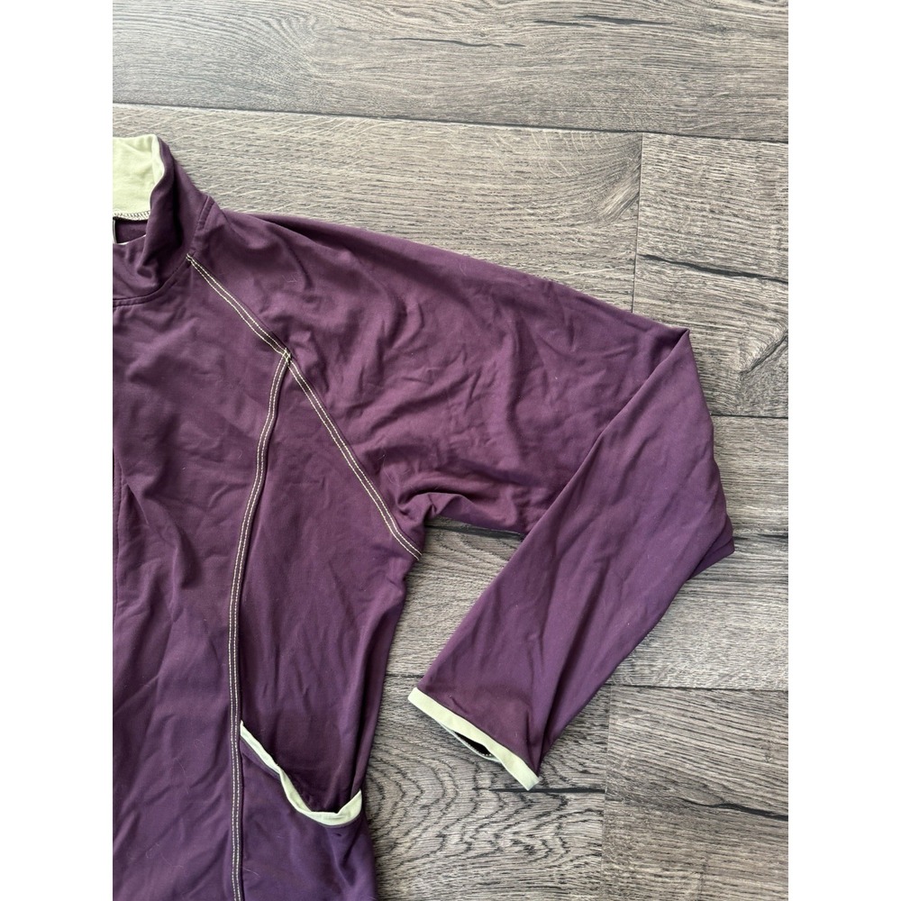 Prana Jacket Womens Small Purple Full Zip Athletic Stretch‎ Hiking Yoga USA Made - Picture 2 of 14